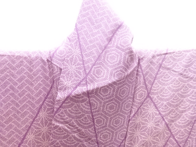  大正ロマン　錦紗古典柄着物